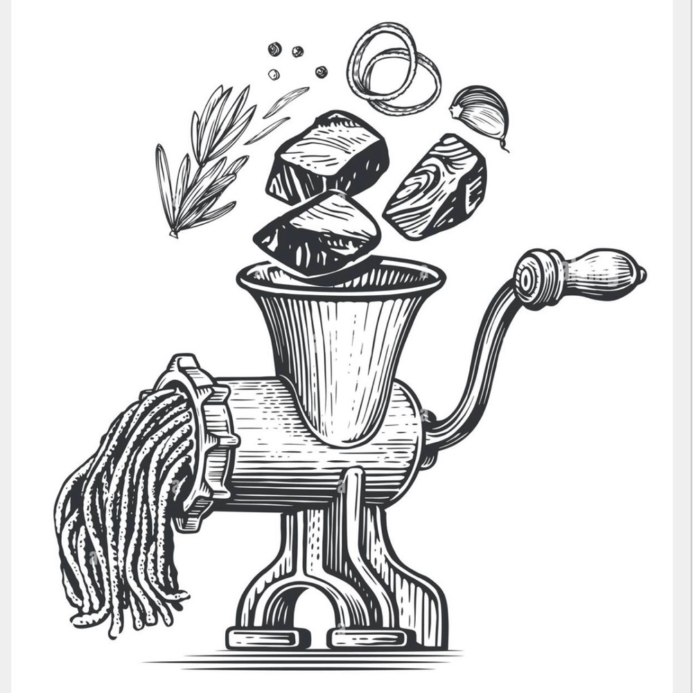 Retro Iron Manuel Meat Grinder